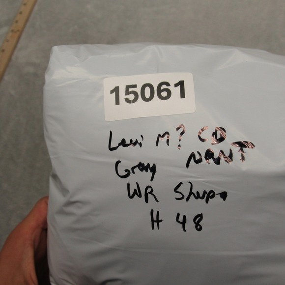 Levis Jacket Men Large Gray Sherpa Lined Water Resistant Hooded Full Zip Trucker - Picture 15 of 15